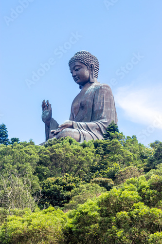 Hong Kong big Buddha on Lantau Island