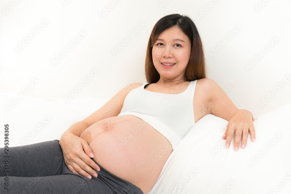 Asian belly pregnant portrait clsoe up Asian belly pregnant portrait clsoe up