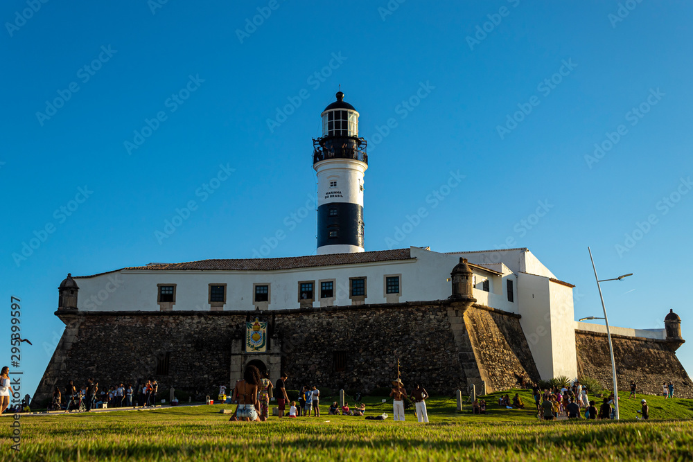 Fotografie farol da barra - cartão postal