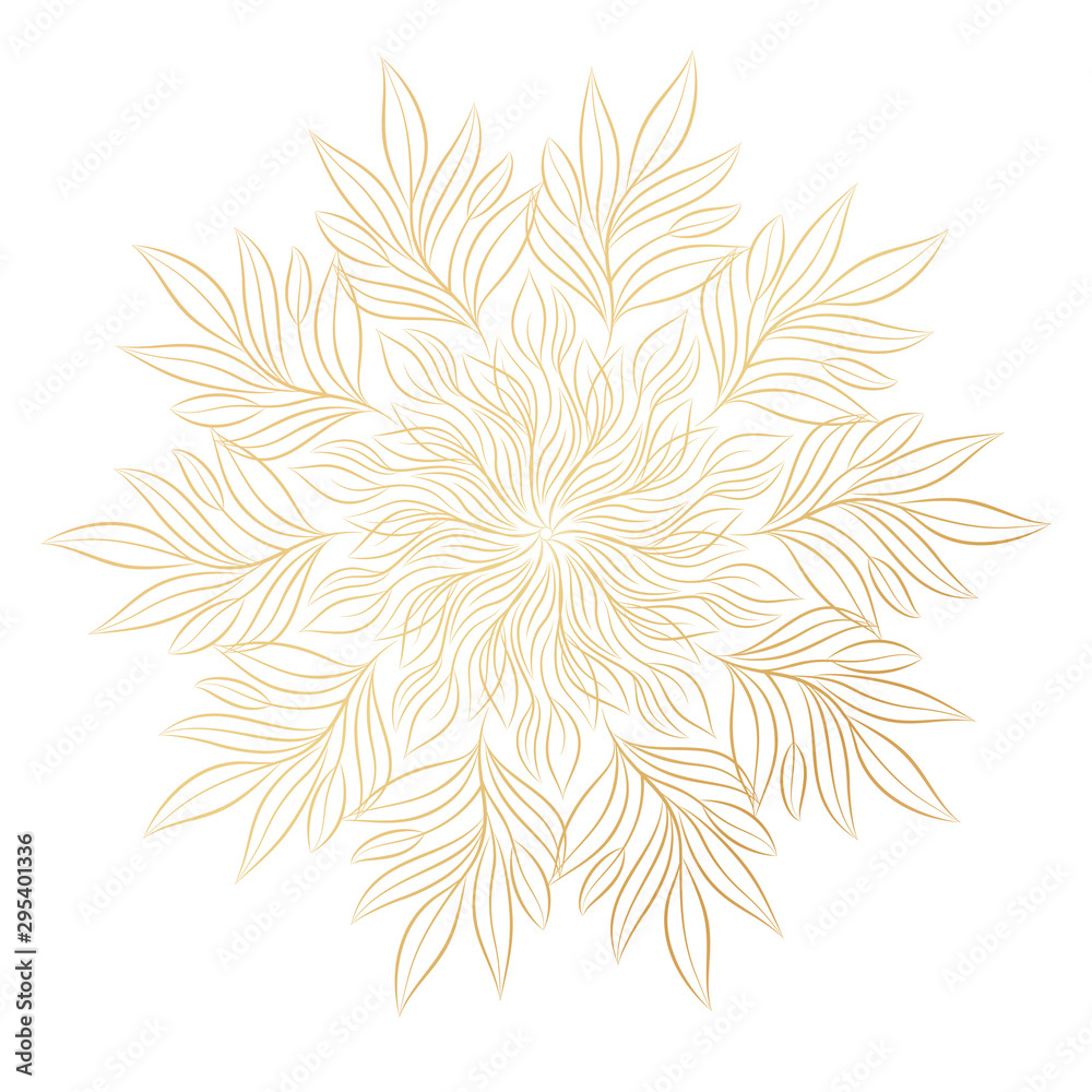 Mandala. Round floral ornament isolated on white background. Decorative design element. Outline vector illustration for invitation, greeting cards, print on T-shirt and other items. Mandala. Round floral ornament isolated on white background. Decorative design element. Outline vector illustration for invitation, greeting cards, print on T-shirt and other items.