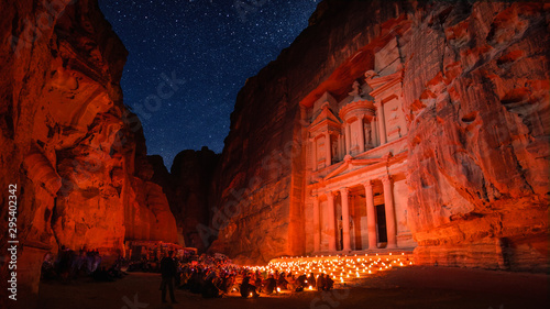 Petra by night show, Petra, Jordan