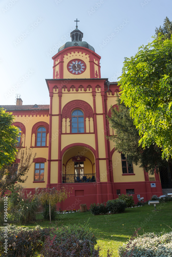 Fototapeta premium Karlovacka High school in Srijemski Karlovci, Serbia
