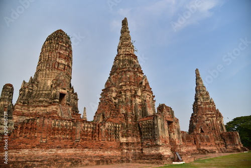A stone castle in Ayutthaya