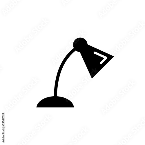 Desk lamp icon Vector