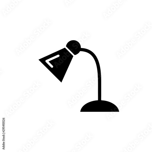 Desk lamp icon Vector