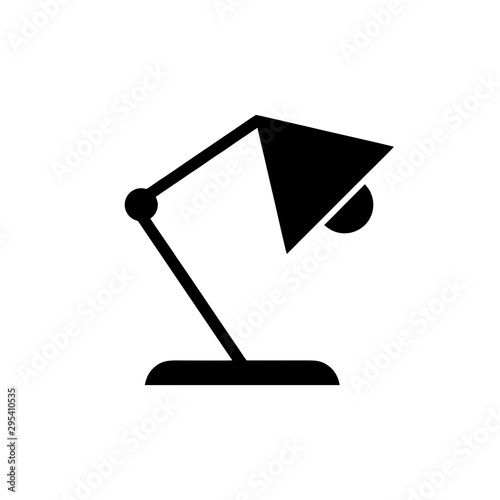 Desk lamp icon Vector