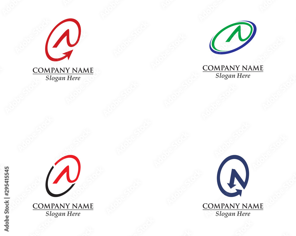 A letter Logo Business Template Vector icon