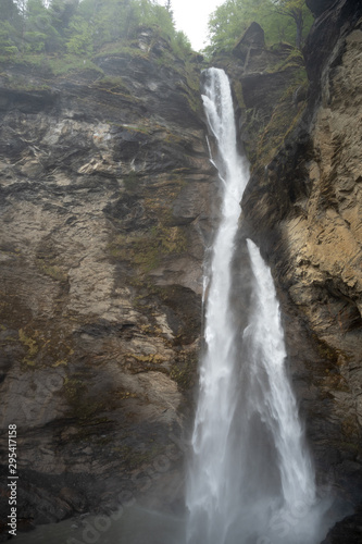 Reichenbach Falls  The famous beautiful waterfall from movie series Sherlock Holmes  Meiringen  Switzerland