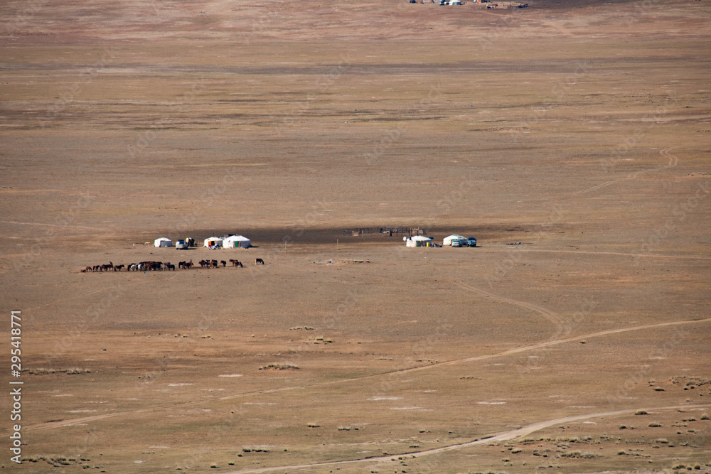 Obraz premium Mongolian steppe