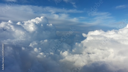 above the clouds