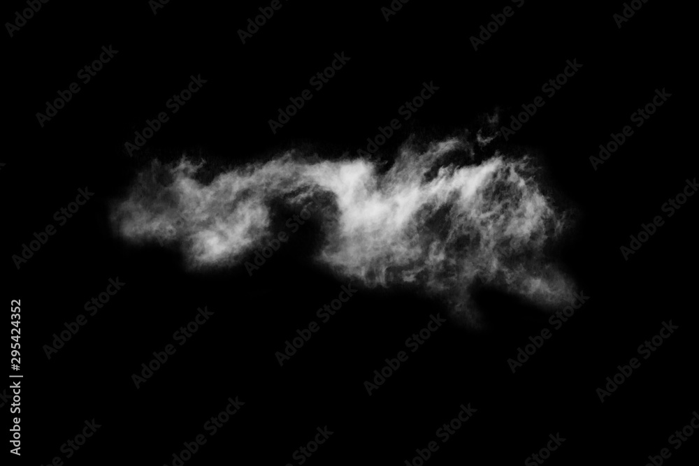 Textured cloud,Abstract black,isolated on black background Textured cloud,Abstract black,isolated on black background