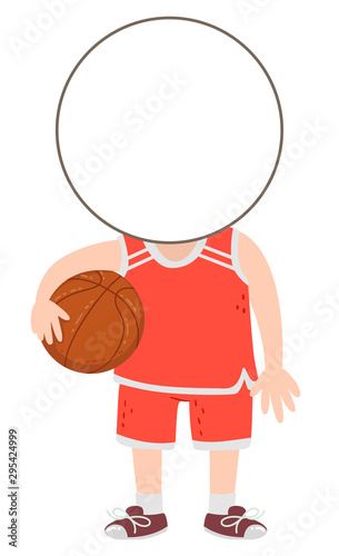 Kids Basketball Sport Head ...
