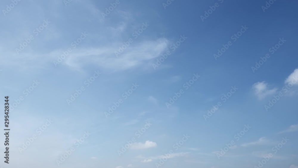 4K Time lapse, beautiful sky with clouds background, Sky with clouds weather nature cloud blue, Blue sky with clouds and sun, Clouds At Sunrise.