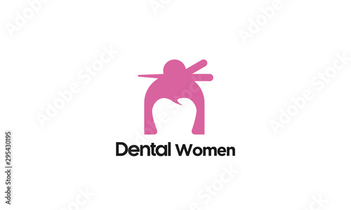 dental women logo design