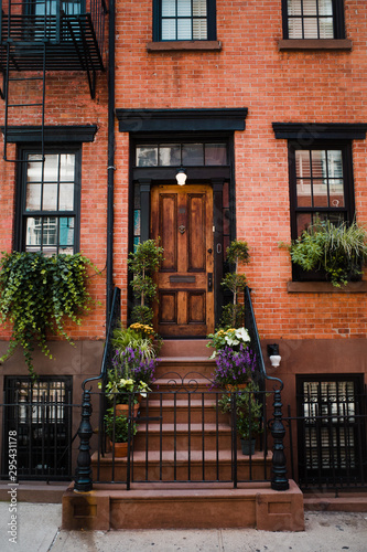 Photography Front door in Greenwich Village (New York)