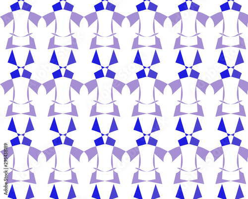 Cute geometrical textile pattern design and modern stylish wallpaper