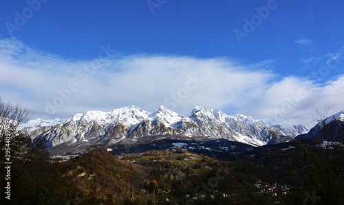 a beautiful day to visit the Alpago, in Italy © corradobarattaphotos