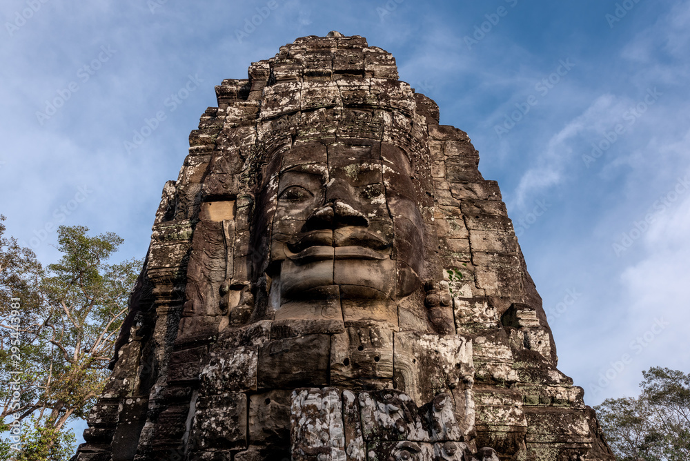 Wonderful temple of the Bayon, Siem Reap, Cambodia Wonderful temple of the Bayon, Siem Reap, Cambodia