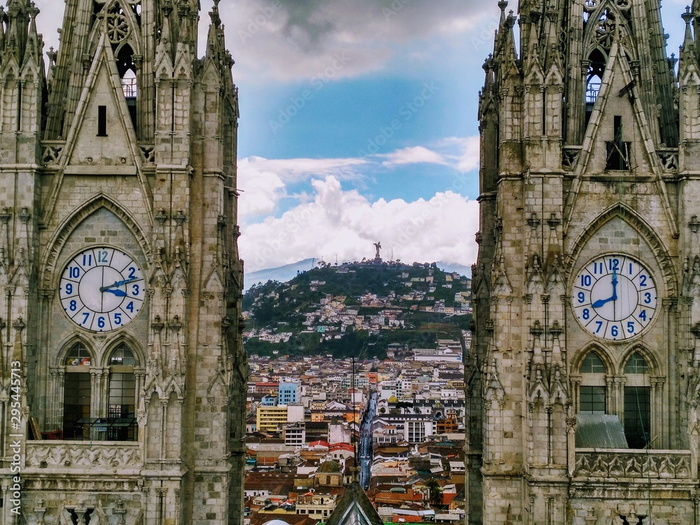 Obraz premium Cathedral of Quito in Ecuador