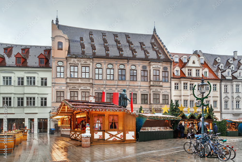 Square in Augsburg, Germany
