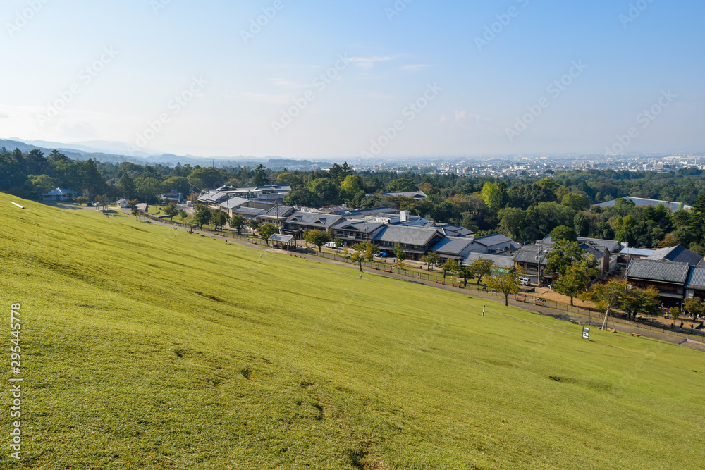 Obraz premium 若草山 風景