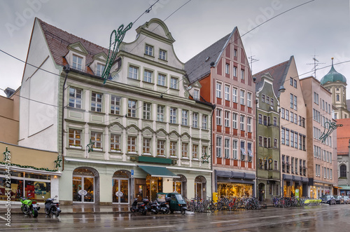 Street in Augsburg, Germany