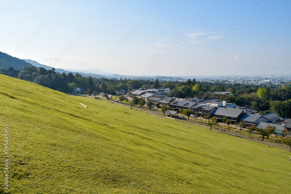 Obraz premium 若草山 風景