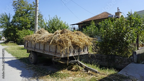 Agriculture in small Village near Skopje