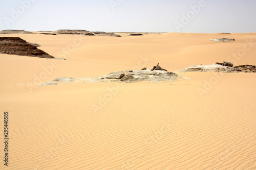 Beautiful Sand Dunes in the Sahara Desert near Siwa Oasis  Egypt