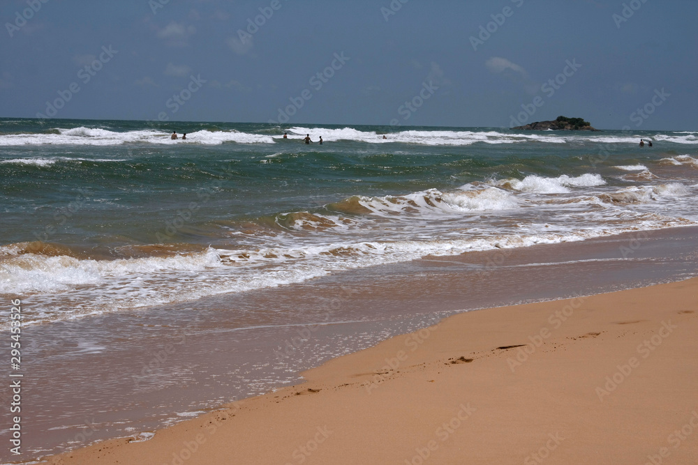 Traumstrand an der Westküste von Sri Lanka
