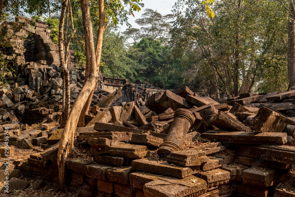 Iconic Beng Mealea temple in Siem Reap province, Cambodia Iconic Beng Mealea temple in Siem Reap province, Cambodia