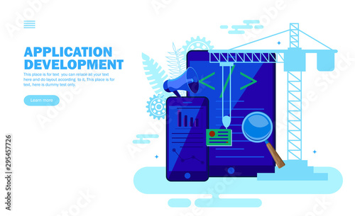 application development with smartphone and tablet