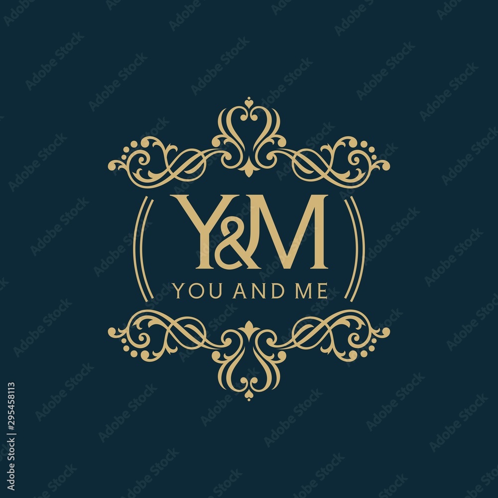 Golden luxury logo design Vector Golden luxury logo design Vector
