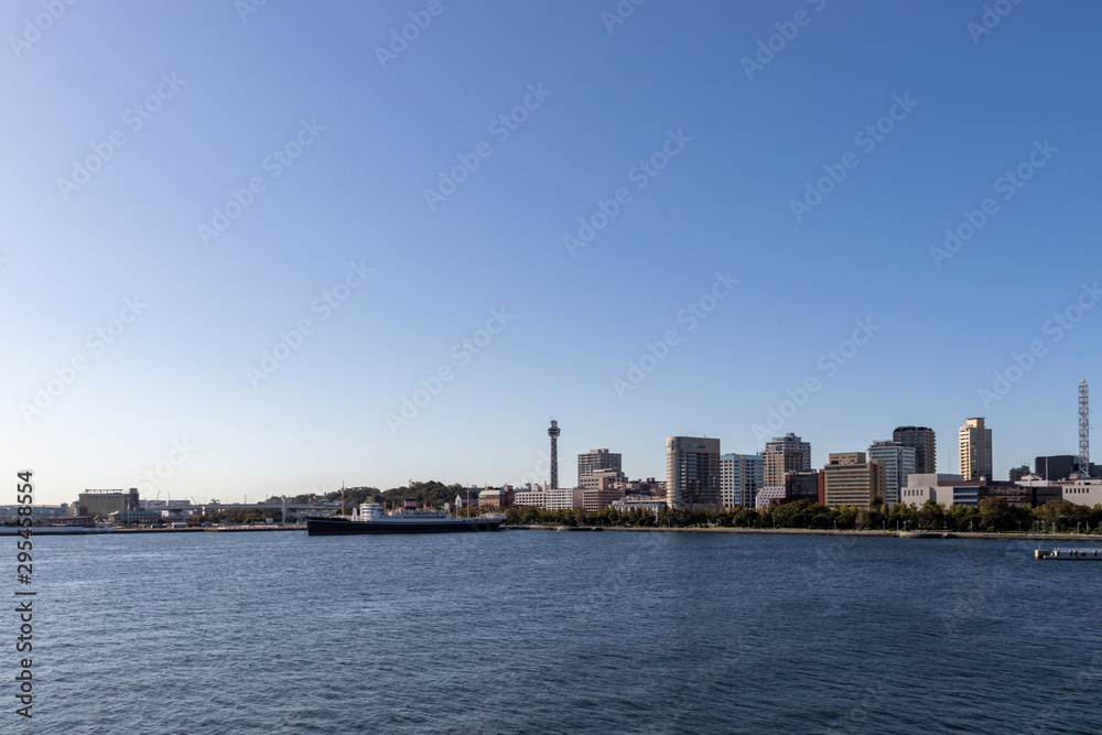 横浜みなとみらいエリアのビル群