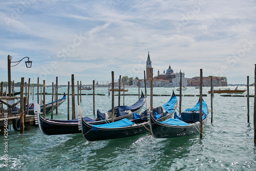 Venice / Italy - September 29th 2019: Gondola in Venice © Roberto Vivancos