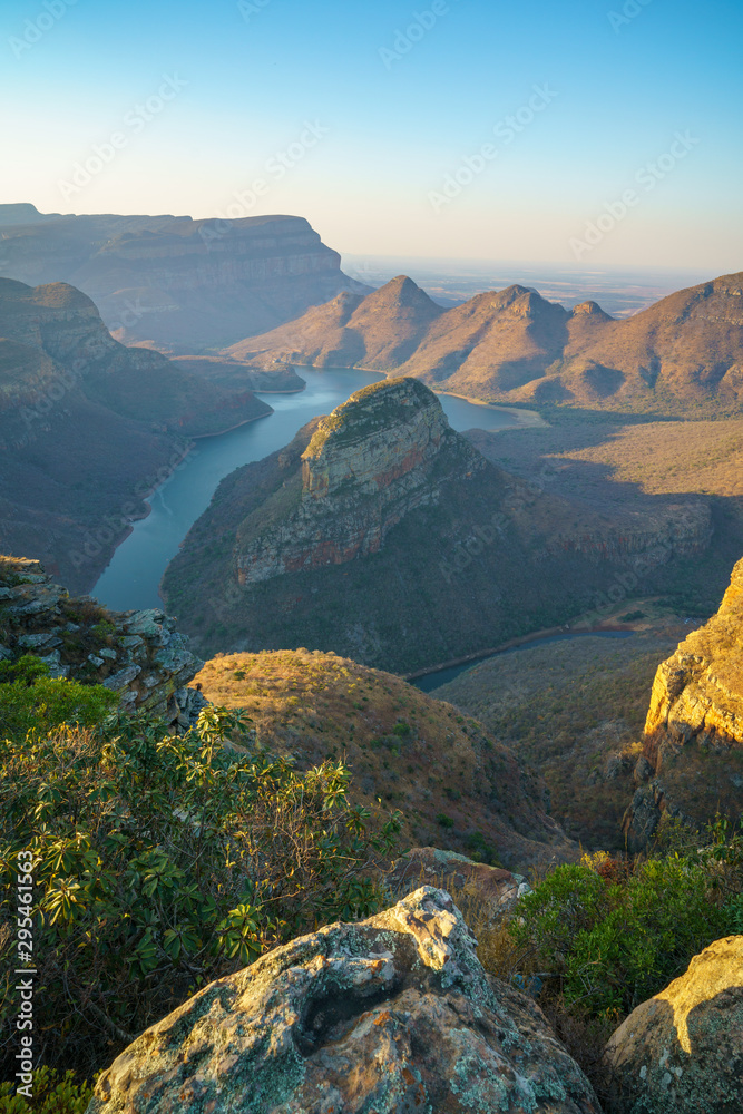 three rondavels and blyde river canyon at sunset, south africa 41