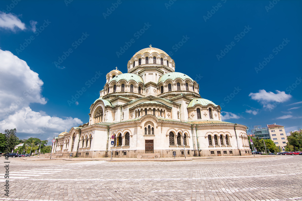 Saint Alexander Orthodox Cathedral in Sofia (Bulgaria)