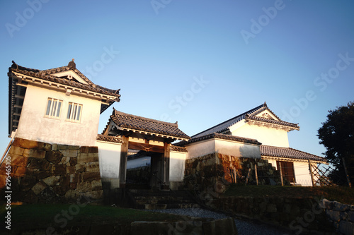 日の出の富岡城跡