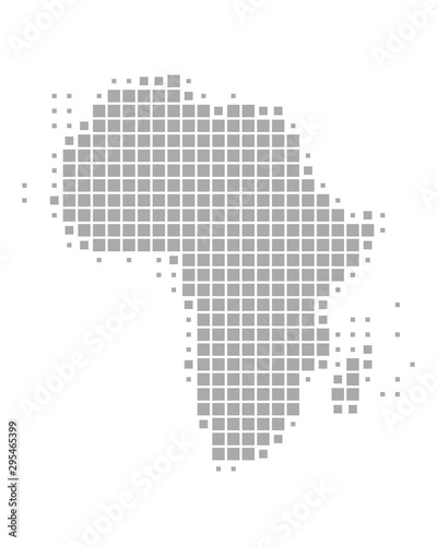 Karte von Afrika