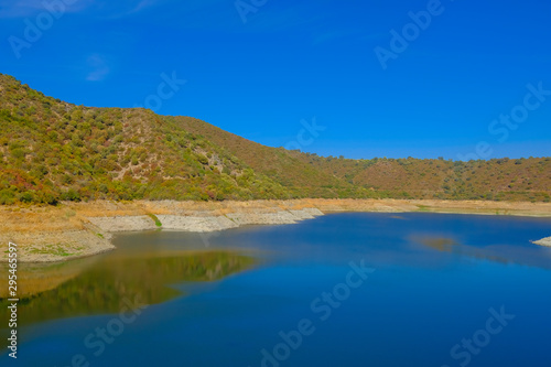 Dam with low level of water in the south of Spain © Alfonso