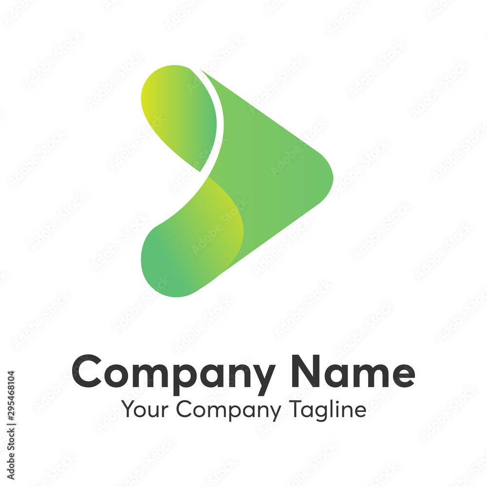 Logo Design Full color arrow direction Logo Design Full color arrow direction