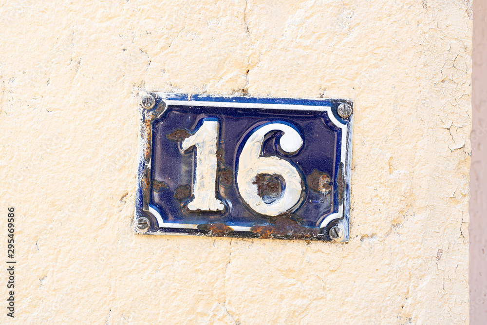 Number 16 Number 16