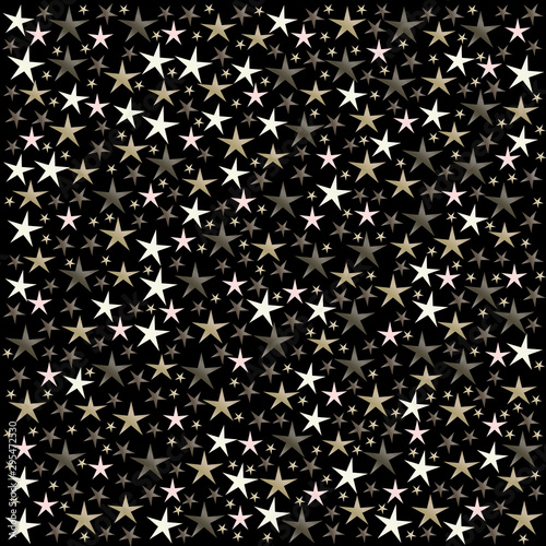 many color stars background