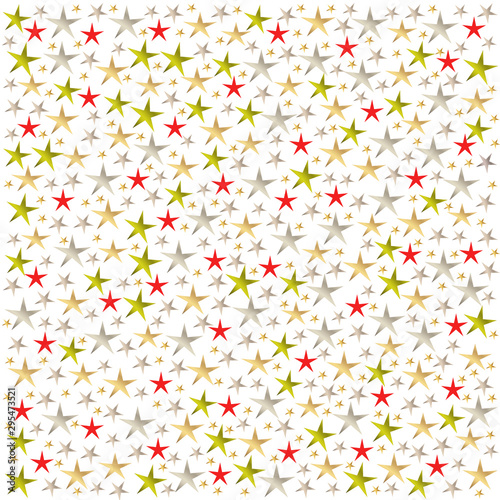 many color stars background