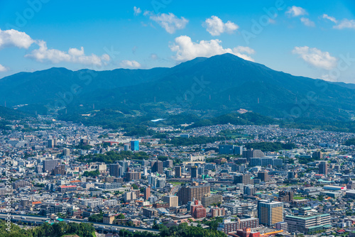 天拝山から見た福岡の景色 © kouki k