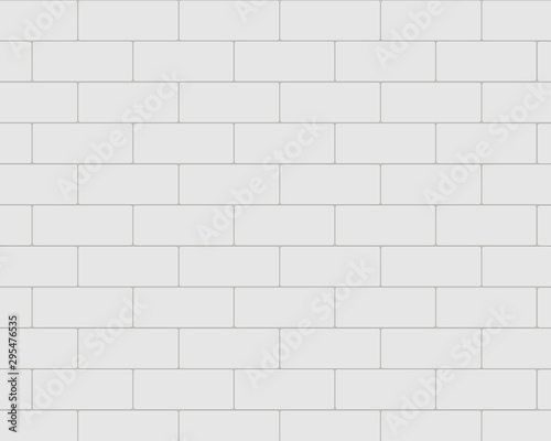 Flat design vector: Cement brick wall for your design.