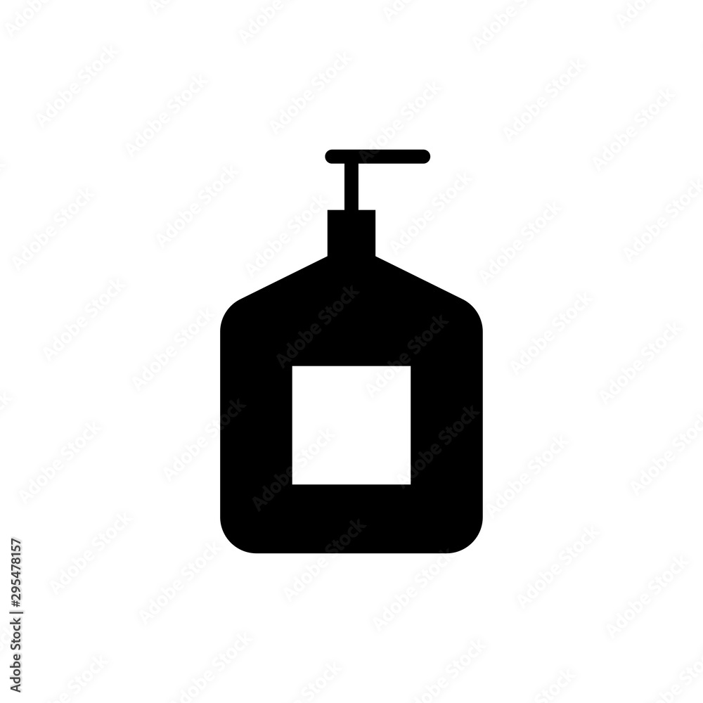 Liquid soap icon illustration isolated vector sign symbol Liquid soap icon illustration isolated vector sign symbol