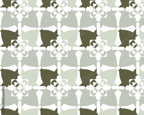 Cute geometrical textile pattern design and modern stylish wallpaper