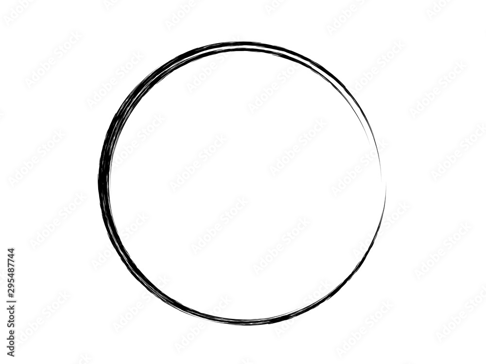 Grunge circle mafe with brush.Grunge oval shapoe made for marking.Isolated paint element. Grunge circle mafe with brush.Grunge oval shapoe made for marking.Isolated paint element.