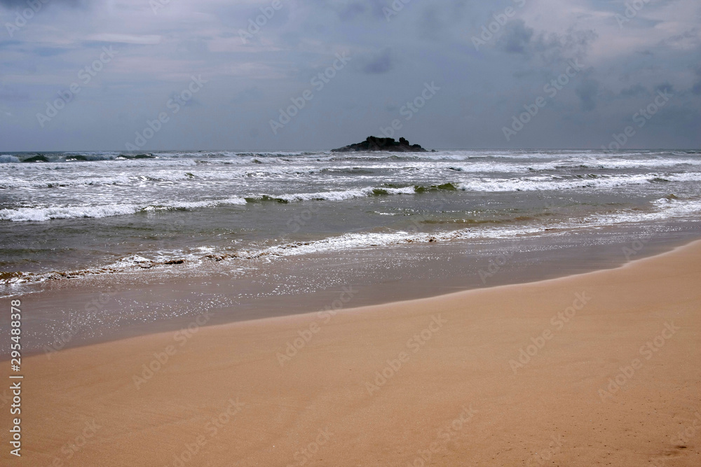 Fototapeta premium Traumstrand auf Sri Lanka